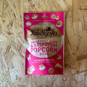 Joe & Seph's White Chocolate & Raspberry Popcorn Bites