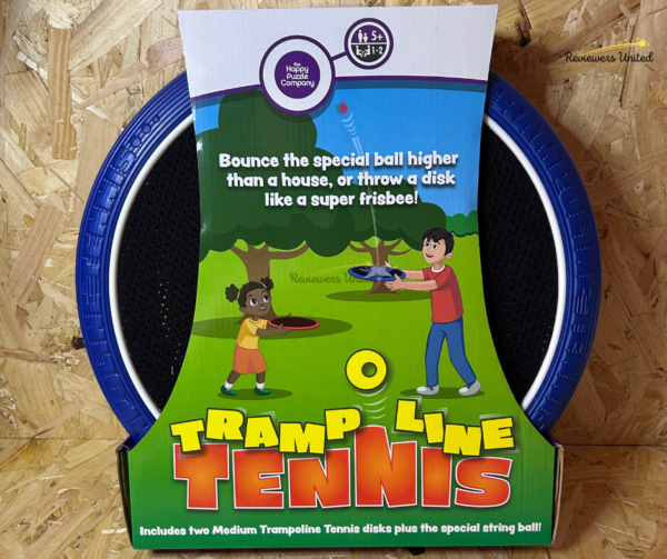 The Happy Puzzle Company Medium Trampoline Tennis Set