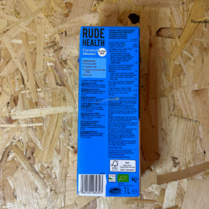 Rude Health Coconut Drink Organic back of box
