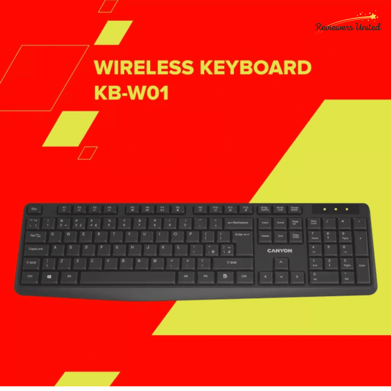 Canyon Wireless Keyboard KB-W01 Review